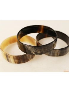 Horn Armreifen. geschlossen 20 mm = Code B 63 - 70 mm