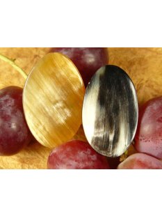 Horn Ohrclip. oval 15  mm = Code E