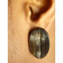 Horn Ohrclip. oval 15  mm = Code E