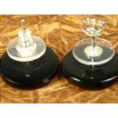 Horn Ohrclip. quadrat 15  mm = Code E