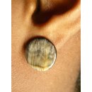 Horn Ohrclip. rund 15  mm = Code E