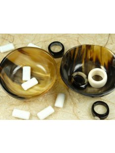 Horn Schale klein 8 cm rund = Code B