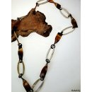Horn Gliederkette Garmikarata 95 cm echt Horn Schmuck Hornkette horn necklace