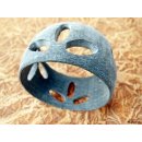 Horn Armreifen Horasta grau geschlossen 40 mm = Code G