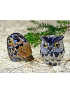 Hornfigur Waldohreule kauernd = Code A 3,5 cm