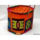 Raffia Bast Raphia Korb Ethno Breite 50 cm = Code orange