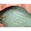 Raffia Bast Raphia Korb Ethno Breite 50 cm = Code orange