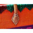 Raffia Bast Raphia Korb Ethno Breite 50 cm = Code orange