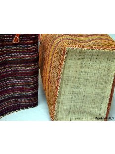 Sisal Korb Pixel 46 cm Farbmix = Code gr&uuml;n