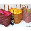 Sisal Korb Pixel 46 cm Farbmix = Code gr&uuml;n