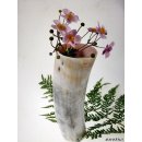 Horn Vase Watussi Horn Robert 30 cm = 30 % reduziert
