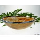 Horn Schale Houanne, rund silver plated 13 cm