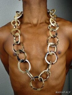 Horn Gliederkette Gayela 100 cm Code L