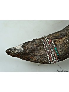 Zauberhorn Mohara ody Nr.2,  Amulett und Fetisch der Sakalava 22 cm ca. 1955