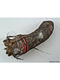 Zauberhorn Mohara ody Nr.2,  Amulett und Fetisch der Sakalava 22 cm ca. 1955