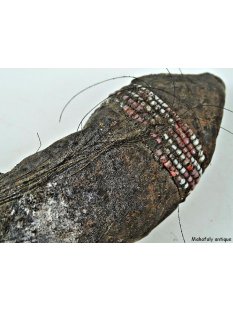 Zauberhorn Mohara ody Nr.2,  Amulett und Fetisch der Sakalava 22 cm ca. 1955