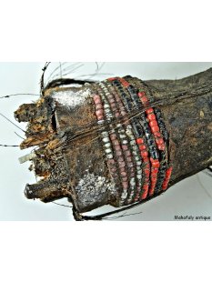 Zauberhorn Mohara ody Nr.2,  Amulett und Fetisch der Sakalava 22 cm ca. 1955