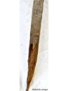 MF176 original AloAlo Grabpfosten Frau mit Tasche 160 cm 1940