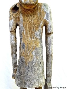 MF176 original AloAlo Grabpfosten Frau mit Tasche 160 cm 1940