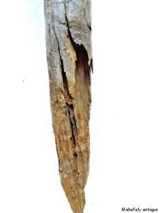 MF176 original AloAlo Grabpfosten Frau mit Tasche 160 cm 1940