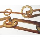 Horn Gliederkette Gayelala antik matt Fixl&auml;nge 120 cm = Code J