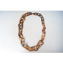 Horn Gliederkette Rivo2 antik matt geschliffen Fixl&auml;nge 90 cm = Code J