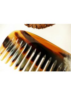 1 x Hornkamm Damen Frisierkamm Griffkamm Adele 22 x 5 cm...
