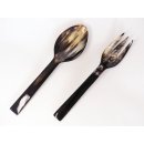 Horn Salatbesteck Classic gro&szlig; 34 cm = Code F