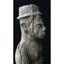 AL185 original AloAlo Grabstele der Mahafaly antik 2 M&auml;nner im Gespr&auml;ch 155 cm ca. 1925