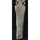 AL185 original AloAlo Grabstele der Mahafaly antik 2 M&auml;nner im Gespr&auml;ch 155 cm ca. 1925