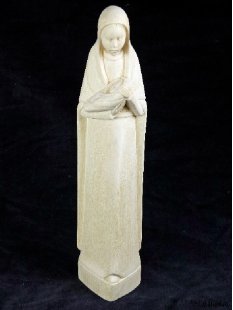 Skulptur Maria mit Kind 20 cm = Code E