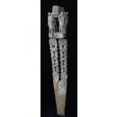 AL187 original AloAlo Grabstele der Mahafaly Bestattungsszene 160 cm ca. 1930