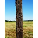 MF198 AloAlo Pfosten als Hausstele 1982 = 210 cm