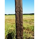 MF198 AloAlo Pfosten als Hausstele 1982 = 210 cm