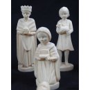 Krippe Europa 11 teilig wei&szlig;es Lianenholz 12 cm = Code M