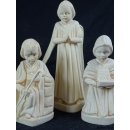 Krippe Europa 11 teilig wei&szlig;es Lianenholz 15 cm = Code O