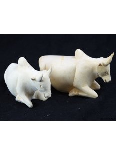 Krippe Europa 11 teilig wei&szlig;es Lianenholz 20 cm = Code U