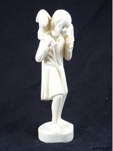 Krippe Europa 11 teilig wei&szlig;es Lianenholz 20 cm = Code U