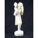 Krippe Europa 11 teilig wei&szlig;es Lianenholz 20 cm = Code U