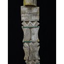 AL190 original AloAlo Grabstele der Mahafaly heiliges Zeburind 190 cm ca. 1955