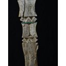 AL190 original AloAlo Grabstele der Mahafaly heiliges Zeburind 190 cm ca. 1955