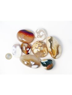 1 kg Handst&uuml;cken Handschmeichler Trommelstein...