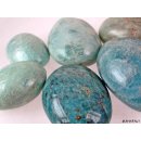 1 kg Handst&uuml;cken Handschmeichler Trommelstein Madagaskar Feldspat Amazonit poliert