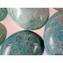 1 kg Handst&uuml;cken Handschmeichler Trommelstein Madagaskar Feldspat Amazonit poliert