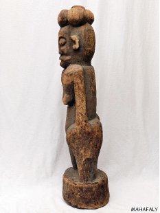 MF210 Skulptur der Antaisaka weibliche W&auml;chterfigur "Locke" 110 cm ca. 1950