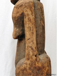 MF210 Skulptur der Antaisaka weibliche W&auml;chterfigur "Locke" 110 cm ca. 1950