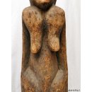 MF210 Skulptur der Antaisaka weibliche W&auml;chterfigur "Locke" 110 cm ca. 1950
