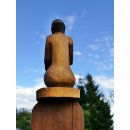 AL192 AloAlo der Bara Ringk&auml;mpfer tr&auml;gt Stammesf&uuml;rst 1980  echt Palisanderholz = 250 cm