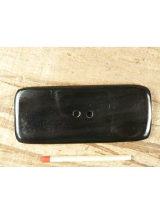 Horn Knopf. BS1105  60 mm schwarz VE 5 St&uuml;ck