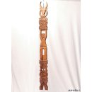 AloAlo Wandrelief  Mann und Zebu echt Palisanderholz = 150 cm Restbest&auml;nde, dann nie wieder lieferbar !